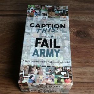 Caption This: A Game by Fail Army (Sealed Card Decks)